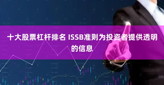 十大股票杠杆排名 ISSB准则为投资者提供透明的信息